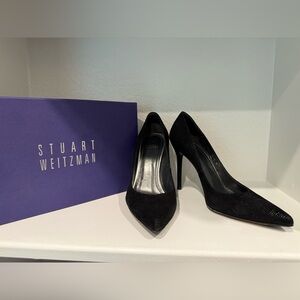 Stuart Weitzman Black Nouveau 8.5